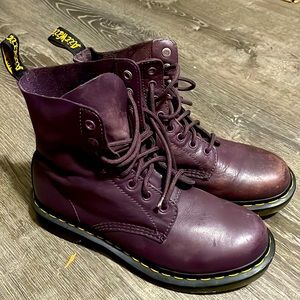 Beautiful Plum vintage Doc Martens